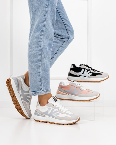 Sieviešu melni trenažieri ar pelēkiem Narisa ieliktņiem - Apavi