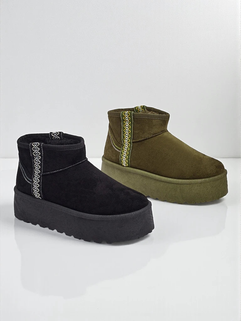 Short women's snow boots Althea