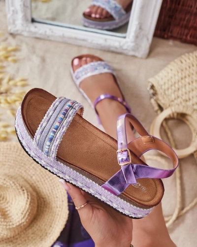 Royalfashion Women's Embroidered Mussir Sandals