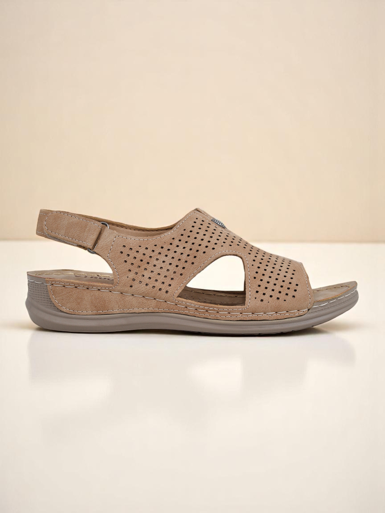 Royalfashion sieviešu perforētās sandales Leminni