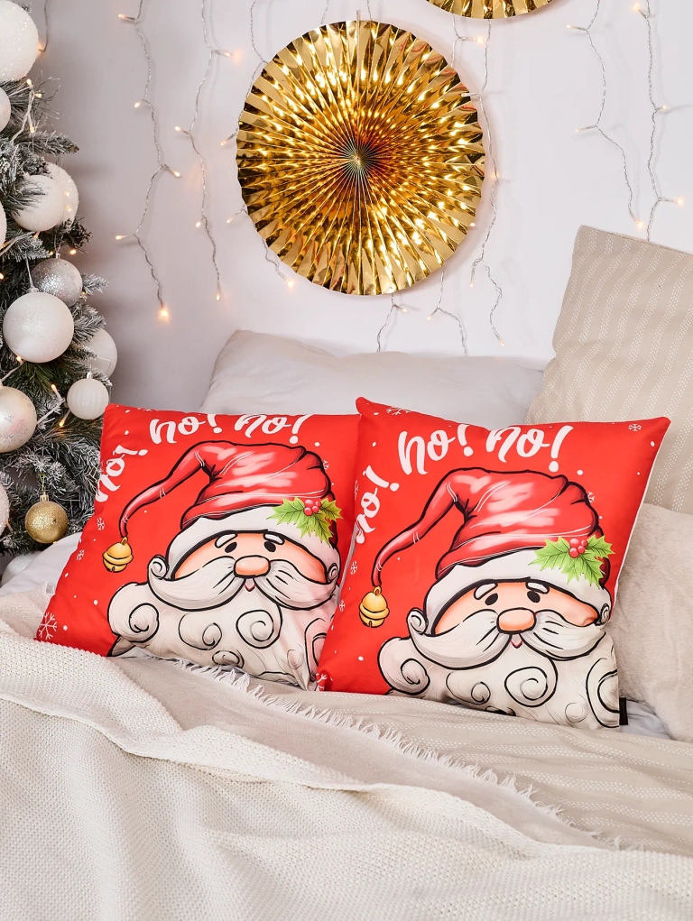 Royalfashion Dekoratīvs Ziemassvētku spilvensēde