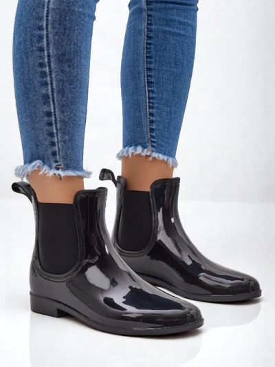 Обувь Royalfashion для женщин, лакированные резиновые сапоги Seris