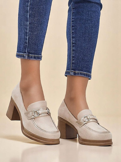 Royalfashion Women’s block-heel loafers Apareus