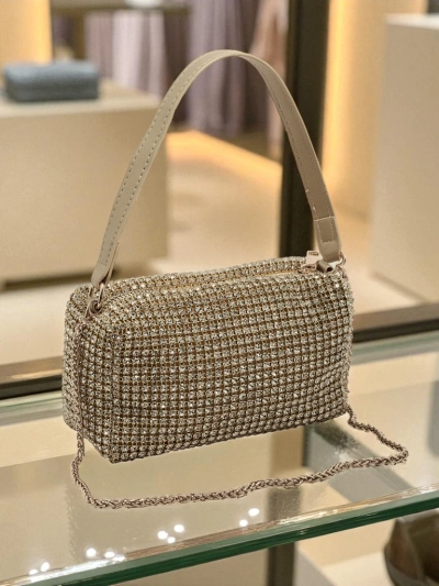 Women's Envelope Clutch with Cubic Zirconia Luniva