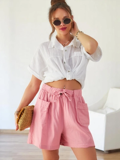 Royalfashion Хлопковые женские шорты