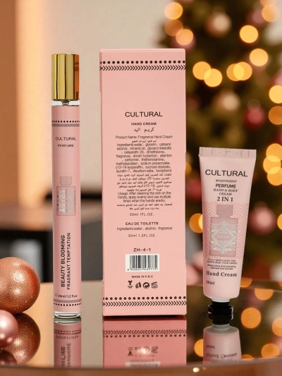 Zestaw Inspirowana Damska woda perfumowana & krem do rąk Arab Pink