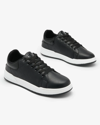 Royalfashion Black classic sports shoes Active Icons