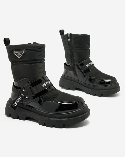 Royalfashion Women's snow boots in black Fiellar