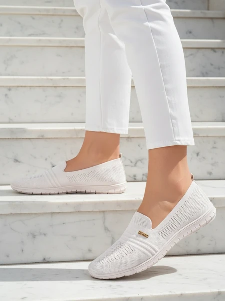 Women's Ariadne Shoes in Cream Fabric