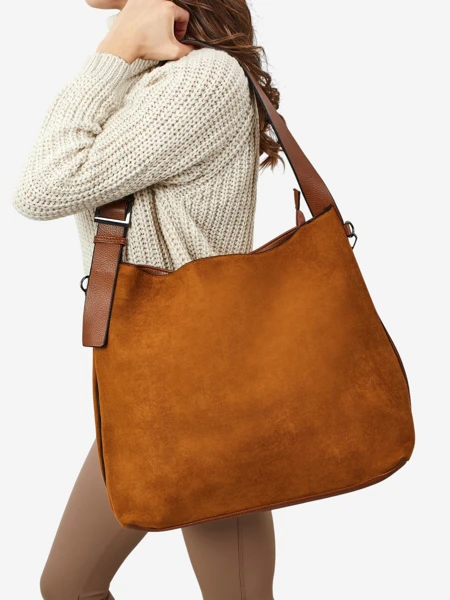 Women's shopper bag eco suede Donenn