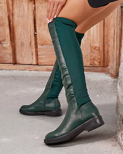 Royalfashion Women's Desela knee-high boots