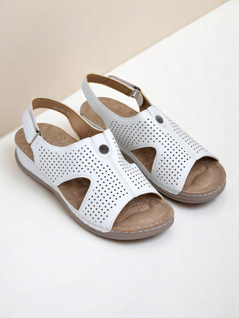 Royalfashion Sieviešu perforētās sandales Leminni