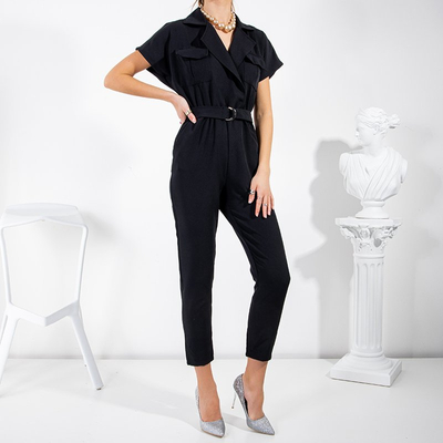 Black women's jumpsuit - Clothing