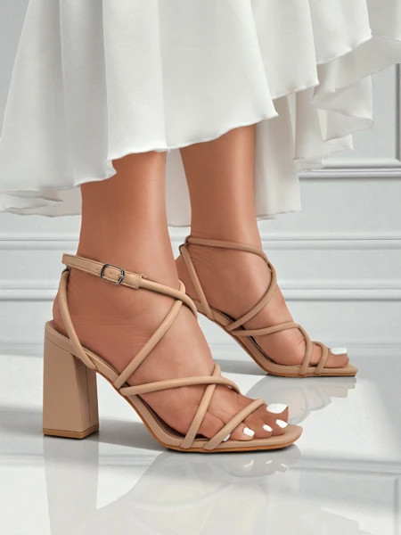 Royalfashion Women's block heel sandals Elysia