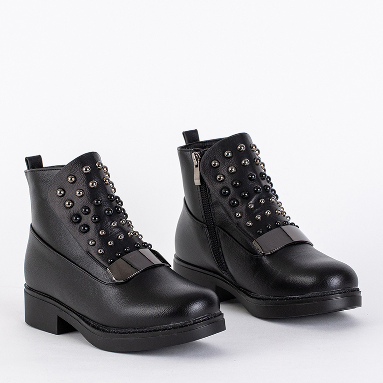 Black girls' beautiful boots with jets Idiloso - Footwear