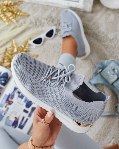 Royalfashion Women's fabric sports shoes Amgent