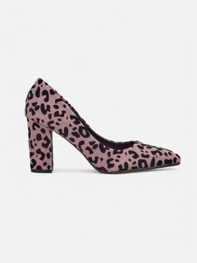 Royalfashion Women's leopard print pumps Leoart