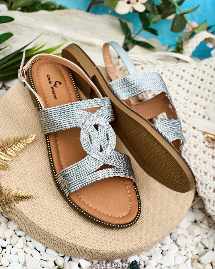 Royalfashion Sieviešu sandales Plecci