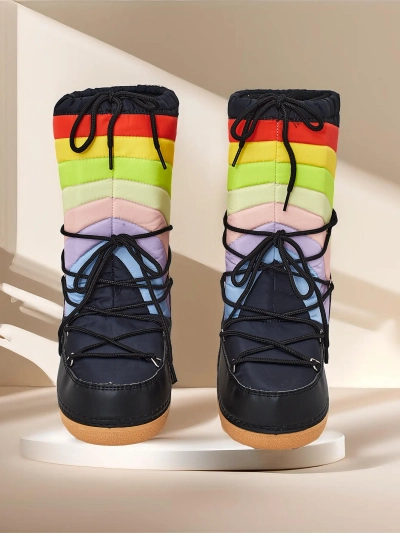 Royalfashion Women's snowboot-style shoes Tencce