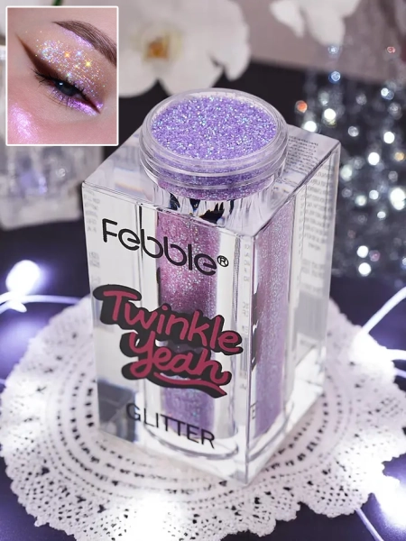 Twinkle Yeah Purple glitter for face and body