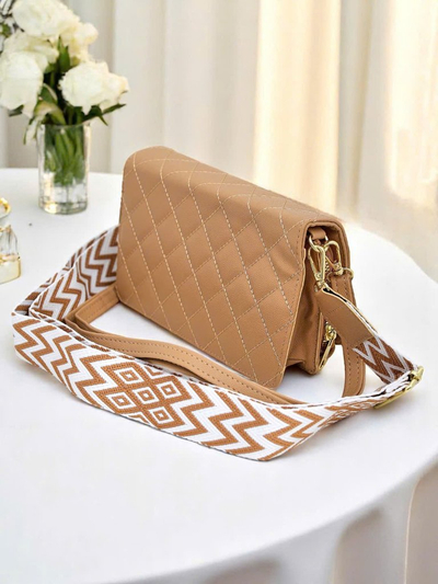 Royalfashion Multifunctional quilted purse wallet on a strap Multi Culti