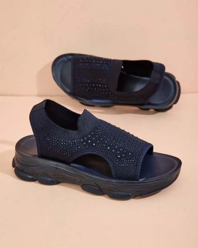 Royalfashion Sieviešu sandales ar Volin virsmu