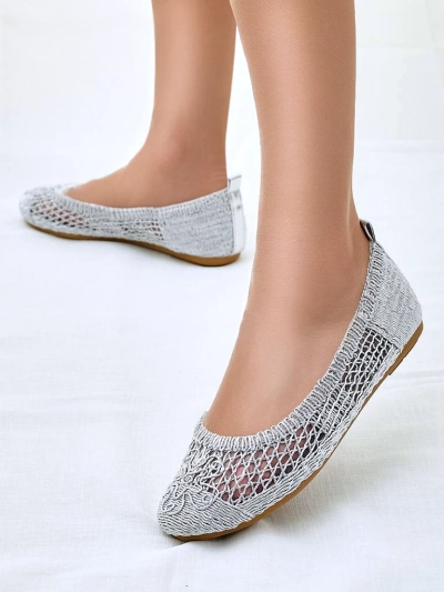 Royalfashion Women's perforated ballerinas Annete
