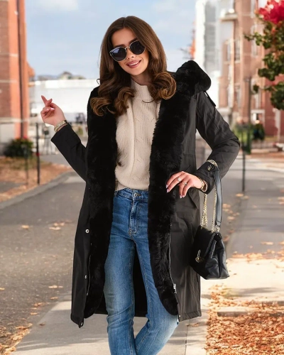 Royalfashion Long women's coat