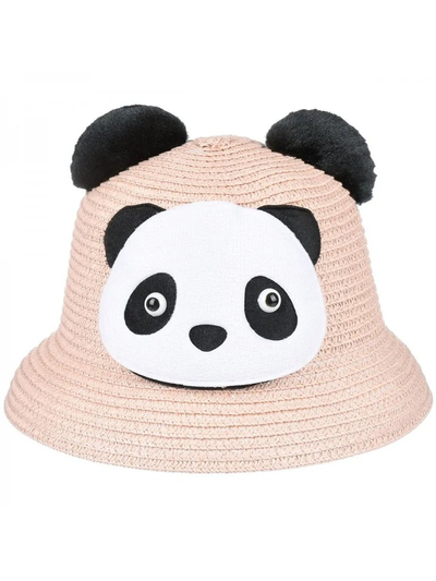 Royalfashion Детская соломенная шляпа Панда