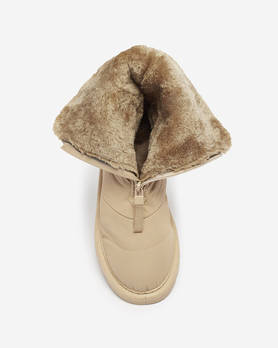 Elysium women's light brown winter boots