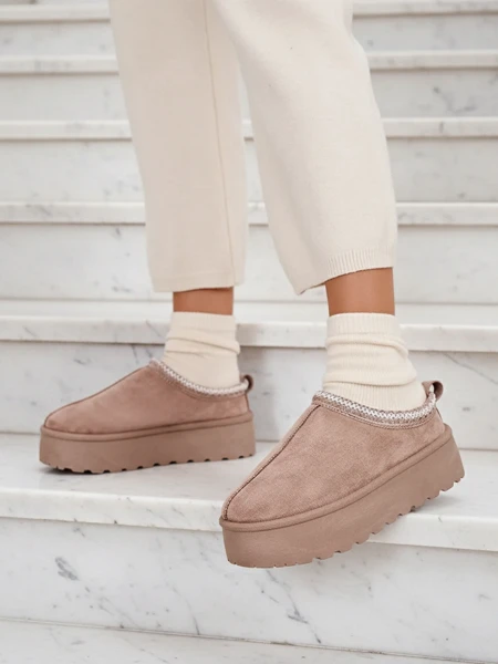 Royalfashion Sieviešu Zommy īsie zābaki a'la sniega zābaki