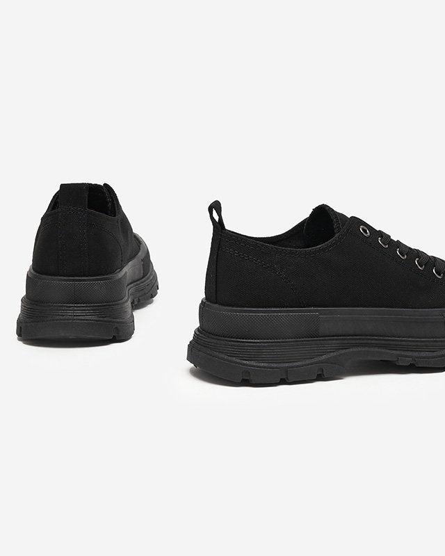 Black women's sports sneakers Ohema - Footwear