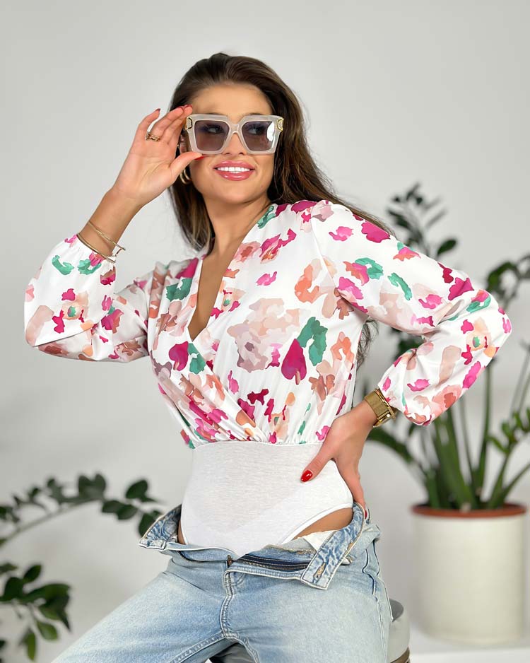 Royalfashion Sieviešu bodijs ar apdruku