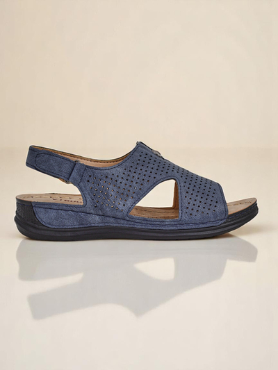 Royalfashion sieviešu sandales ar izgriezumiem Leminni