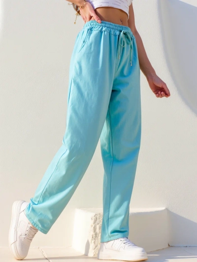 Royalfashion kokvilnas taisna sieviešu bikses