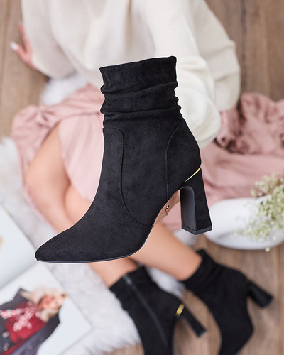 Royalfashion Black women's Aharha stiletto boots