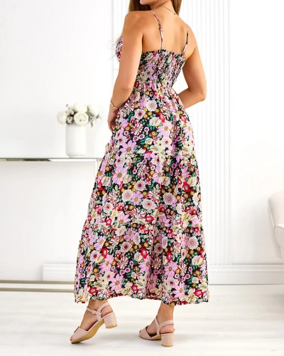 Royalfashion Kokvilnas sieviešu midi kleita