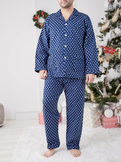 Royalfashion Vīriešu pidžamas ar rakstu