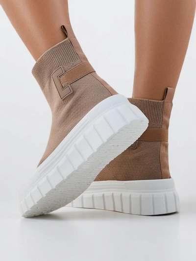 Royalfashion Women's High Sports Sneakers Loriete