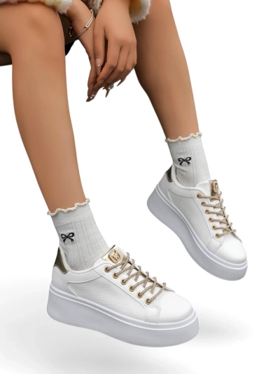 Спортивные кроссовки Royalfashion для женщин с декоративными шнурками Eone