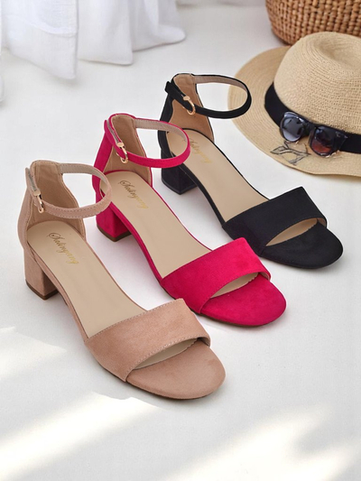 Royalfashion Women's Low Heel Sandals SoftHeels