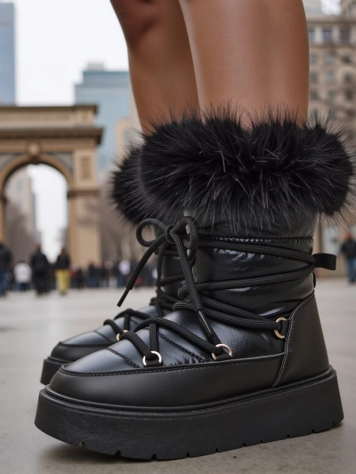 Royalfashion Women's Snow Boots Melioz