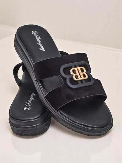 Royalfashion Женские шлепанцы на плоской подошве ChicStep