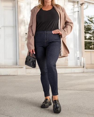 Royalfashion Women's Treggings PLUS SIZE Pants