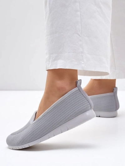 Royalfashion Sieviešu auduma loafers Caerit