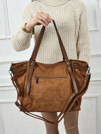 Women's shopper bag eco suede Daville