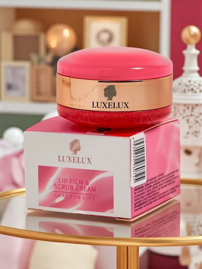 Luxelux 2-in-1 lip balm and scrub