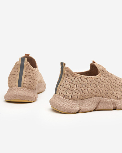 Women's Light Brown Glaio Slip-On Trainers - Footwear