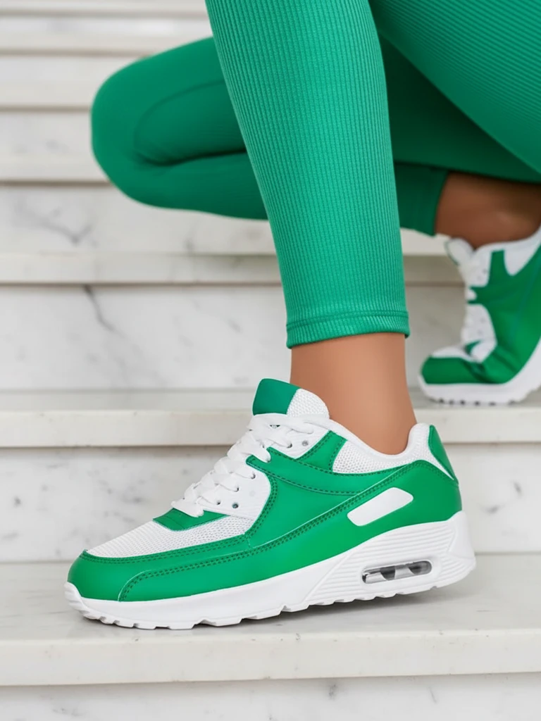 Sneakers Primavera Verde Classico