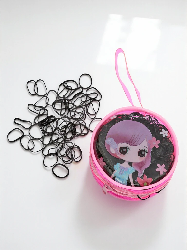 Royalfashion Multicolor silicone elastics in decorative packaging